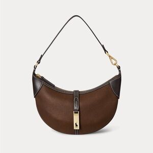 NWT Limited Edition Two Toned Leather Ralph Lauren Polo ID Bag Mini